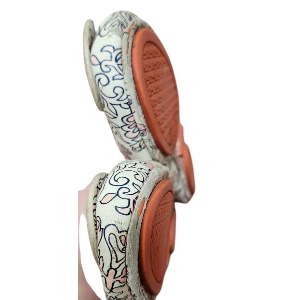 Tory Burch Minnie Travel ballet flats Leather Hicks Garden 6